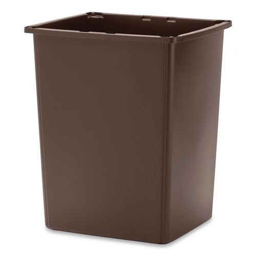 Indoor Waste Receptacles | Rubbermaid Commercial FG256B00BRN 56 gal. Plastic Glutton Container - Brown image number 0