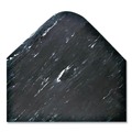 Floor Mats | Crown CU 3672BK 36 in. x 72 in. Marbleized Rubber Cushion-Step Surface Mat - Black image number 1