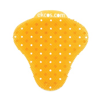 TOILET AND URINAL DEODORIZERS | Diversey Care EKS-13C-12 ekcoscreen Urinal Screens - Citrus Scent, Orange (12/Carton)
