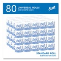 Perforated Roll & Hand Towels | Scott 04460 Essential Standard Septic Safe 2 Ply Roll Bathroom Tissue - White (80/Carton) image number 1