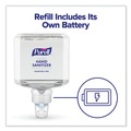 Hand Sanitizer Dispensers | PURELL 7720-01 1200 ml 5.25 in. x 8.56 in. x 12.13 in. ES8 Touch Free Hand Sanitizer Dispenser - White image number 2