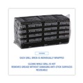 Grill Scrubbers | Boardwalk GB12PC 8 in. x 4 in. Grill Brick - Black (12/Carton) image number 6