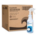 Disinfecting & Cleaning Solutions | Boardwalk 038600-12ESSN 32 oz. Bottle Mold and Mildew - Floral Scent (12/Carton) image number 0