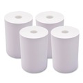 Perforated Roll & Hand Towels | PM Company 9074-2242 3.25 in. x 243 ft. 1-Ply Impact Bond Paper Rolls - White (4/Pack) image number 0