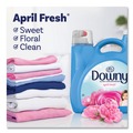 Fabric Softener & Starch | Downy 10051 140 oz Liquid Fabric Softener - April Fresh (4/Carton) image number 4