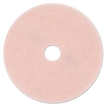 3M 3600-27 Eraser 27 in. Burnishing Floor Pads - Pink (5/Carton)