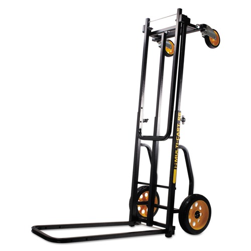 Carts & Trucks | Advantus 86201 33.25 in. x 17.25 in. x 42.5 in. 500 lbs. Capacity 8-in-1 Multi-Cart - Black image number 0