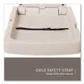 Baby Changing Stations | Rubbermaid Commercial FG781988LPLAT 34.1 in. x 23 in. Vertical Baby Changing Station - Light Platinum image number 4