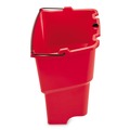 Buckets & Wringers | Rubbermaid Commercial 2064907 WaveBrake 2.0 18 Quart Plastic Dirty Water Bucket - Red image number 1
