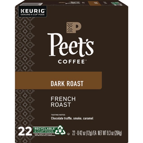 Coffee - Caffeinated | Keurig 5000363995 Coffee K-Cups - French Roast (22/Box) image number 0