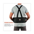 Back Support Harnesses & Belts | Ergodyne 11091 ProFlex 1650 Economy Elastic Back Support Brace, X-Small, 20-in to 25-in Waist, Black image number 2