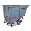 Carts & Trucks | Rubbermaid Commercial 2192462 1 cu yd BRUTE DURATILT Frame Tilt Truck Standard Duty 1200 lb Capacity Gray image number 4