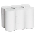 Floor Dusters & Accessories | Georgia Pacific Professional 19372 Coreless 2 Ply Bath Tissue - White (18/Carton) image number 4