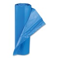 High-Density Trash Bags | Inteplast Group BRS404818BL 60 Gallon 18 mic 40 in. x 48 in. High-Density Commercial Can Liners - Blue (200/Carton) image number 5