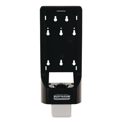 Soap Dispensers | Rust-Oleum 383464 6.63 x 6.63 x 7.63 Professional Hand Cleaner with Pumice Dispenser - Black image number 0