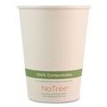Cups | World Centric CUSU12 12 oz. NoTree Paper Hot Cups - Natural (1000/Carton) image number 0