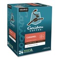 Coffee - Caffeinated | Caribou Coffee 5000330787 Mild Roast K-Cups - Caramel Hideaway (24/Box) image number 2