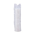Cup Lids | Dart 12FTLS Lift N' Lock Lids for 10 - 14 oz. Cups - Translucent (100/Sleeve, 10 Sleeves/Carton) image number 0