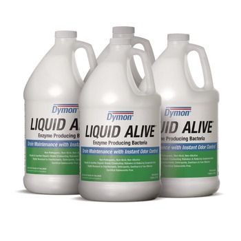 DRAIN CLEANERS | ITW Dymon 23301 Liquid Alive 1 Gallon Bottle Enzyme Producing Bacteria (4/Carton)