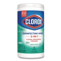 Cleaning Cloths & Wipes | Clorox 01656 7 in. x 8 in. 1-Ply Disinfecting Wipes - Fresh Scent, White (450/Carton) image number 2