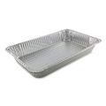 Perforated Roll & Hand Towels | Handi-Foil 201970 12.19 in. x 20.75 in. Full-Size Deep Aluminum Steam Table Pans (50/Carton) image number 2