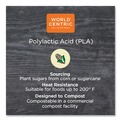 Cups | World Centric CP-CS-9 9 oz PLA Plastic Cold Cups - Clear (2000/Carton) image number 3