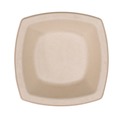 Bowls | Dart 12BSC1PF 12 oz. ProPlanet Seal Compostable Molded Fiber Dinnerware Bowl - Tan (8 Packs/Carton) image number 2