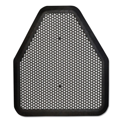 Safety Mats | TOLCO 220206 20.75 in. x 18.5 in. Urinal Mat - Black (6/Carton) image number 0