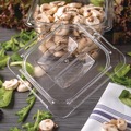 Food Storage Containers & Lids | Carlisle 10310U07 6.31 in. x 6.88 in. x 0.88 in. StorPlus Polycarbonate Handled Universal Plastic Lid - Clear image number 3