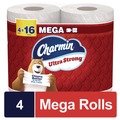 Cleaning Cloths & Wipes | Charmin 80730324 2-Ply Ultra Strong Septic Safe Bathroom Tissue - White (4/Pack) image number 1