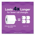 Toilet Tissues | Cottonelle 55707 Ultra ComfortCare Toilet Paper, Soft Tissue, Mega Rolls, Septic Safe, 2-Ply, White, 284/Roll, 6 Rolls/Pack, 36 Rolls/Carton image number 6