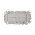 Mop Heads | Boardwalk BWK1618 18 in. x 5 in. Disposable Cotton Dust Mop Head image number 1