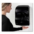 Towel Dispensers | San Jamar T1490TBK 11.75 in. x 9.25 in. x 16.5 in. Smart System with iQ Sensor Towel Dispenser - Black Pearl image number 4