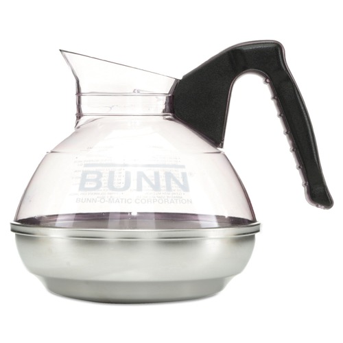 Decanters & Pitchers | BUNN 06100.0101 64 oz. Easy Pour Decanter - Black Handle image number 0