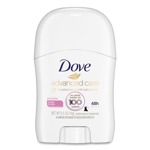 Deodorants | Dove 66801CT 0.5 oz Invisible Solid Antiperspirant Deodorant - Floral Scent (36/Carton) image number 0