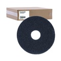 Floor Pads-Stripping | Boardwalk BWK4013BLA 13 in. Diameter Stripping Floor Pads - Black (5/Carton) image number 0