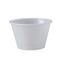 Cups | Dart P400N 4 oz. Polystyrene Portion Cups - Translucent (2500/Carton) image number 2