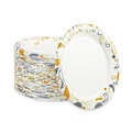 Plates | Boardwalk BWKDEER9PLT 9 in. Diameter Coated/Soak Proof Deerfield Printed Paper Plates - Multicolor (125/Pack, 8 Packs/Carton) image number 1