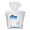 Cleaning Cloths & Wipes | Diversey Care 5768748 8.63 in. x 24.88 in. Easywipe Disposable Wiping Refill - White (6/Carton) image number 1