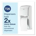 Toilet Tissues | Tork 110292A 2-Ply Septic Safe Advanced High Capacity Bath Tissue - White (36/Carton) image number 5
