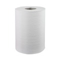 Perforated Roll & Hand Towels | Windsoft WIN109 1-Ply 8 in. x 350 ft. Hardwound Paper Towel Rolls - White (12 Rolls/Carton) image number 1