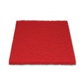 Floor Pads-Cleaning, Buffing & Polishing | Boardwalk 7100115809 20 in. x 14 in. Buffing Floor Pads - Red (10/Carton) image number 3