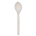 Disposable Spoons | WNA EPS003 7 in. EcoSense Renewable Plant Starch Cutlery Spoon (1000/Carton) image number 0