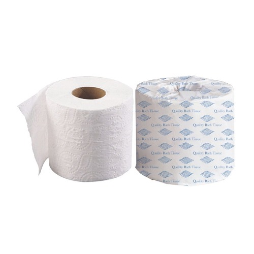 Perforated Roll & Hand Towels | GEN GEN276 4 in. x 3 in. 2-Ply Standard Bath Tissue - White (96/Carton) image number 0