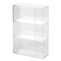 Glove Dispensers | Kantek AH135 10 in. x 4 in. x 16 in. Triple Glove Dispenser - Clear image number 0