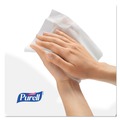 Hand Sanitizing Wipes | PURELL 9113-06 6.75 in. x 6 in. Sanitizing Hand Wipes - Fresh Citrus, White image number 2