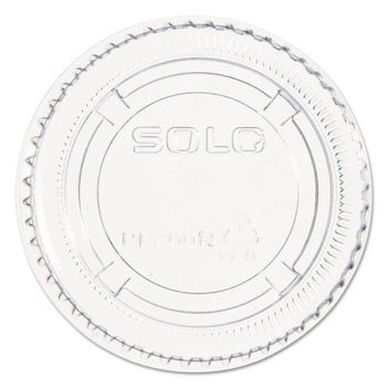 Dart PL200N PET Portion/Souffle Cup Lids - Clear (2500/Carton)
