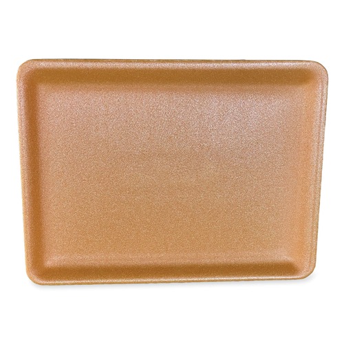 Food Containers & Lids | GEN 9PYEL 12.25 in. x 9.25 in. x 0.62 in. #9P Meat Trays - Yellow (200/Carton) image number 0