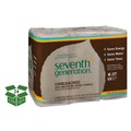 Perforated Roll & Hand Towels | Seventh Generation SEV 13737 2-Ply 11 x 9 Natural Unbleached 100 Percent Recycled Paper Kitchen Towel Rolls (4/Carton) image number 1