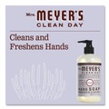 Hand Soaps | Mrs. Meyer's SJN390066 12.5 oz. Lavander Clean Day Liquid Hand Soap (6/Carton) image number 3